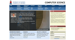 Desktop Screenshot of cs.up.ac.za