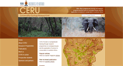 Desktop Screenshot of ceru.up.ac.za