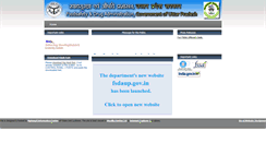 Desktop Screenshot of fda.up.nic.in