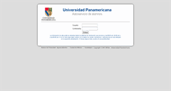 Desktop Screenshot of alumno.up.edu.mx