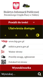 Mobile Screenshot of bip.nidzica.up.gov.pl